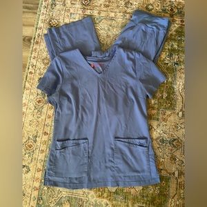 Ceil Blue Urbane Scrub Set